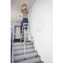 Stufen-Stehleiter treppengängig 2x5 Stufen