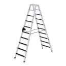 Stufen-Stehleiter beidseitig begehbar mit clip-step 2x10...