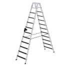 Stufen-Stehleiter beidseitig begehbar mit clip-step 2x12 Stufen