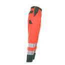 Bundhose Warnschutz orange/grün Größe 24