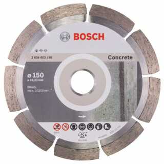 Diamanttrennscheibe Bosch Standard for Concrete 150x22,23x2,0