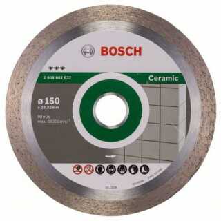 Diamanttrennscheibe Bosch Best for Ceramic 150x22,23x1,9