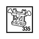 Fräser DREMEL (640) V-Nutfräser HSS  6,4 mm 2615064032