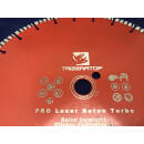 Diamanttrennscheibe PRO Laser Beton Turbo 350 mm 25,4 mm