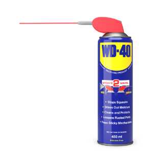 WD-40 200 ml Spray Kriech&ouml;l, Korrosionsschutz Schmierstoff Reiniger Rostl&ouml;ser Smart Straw