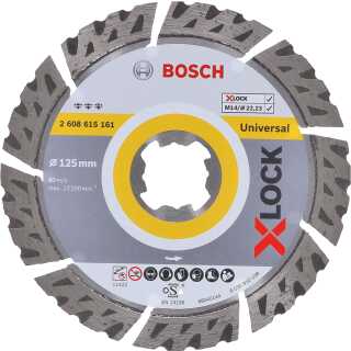 Diamantscheibe Bosch X-LOCK Best for Universal 125x22,23x2,4