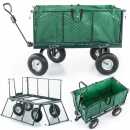 Bollerwagen, Faltwagen, Transportkarre, faltbar mit Metallwänden bis 450 kg